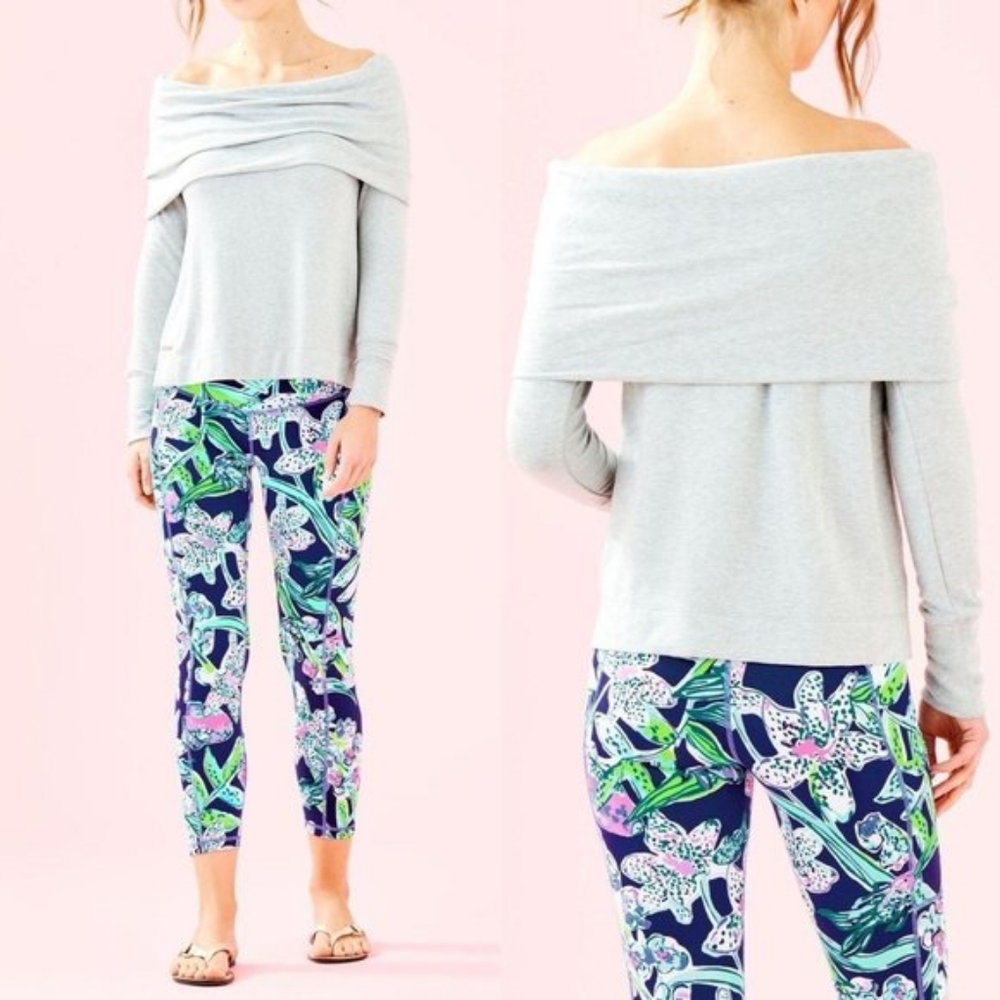 Lilly Pulitzer NWT Belinda Off The Shoulders Top L